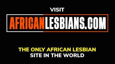 Black lesbian couple shower fingering pussy - drtuber.com