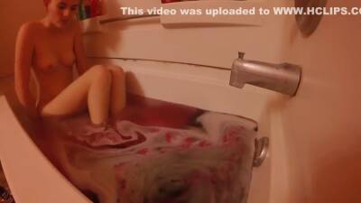 Naughty Amateur Babe Toying Her Ass In Bathtub - hclips.com