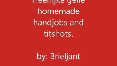 homemade handjobs en titshots compilation - drtuber.com