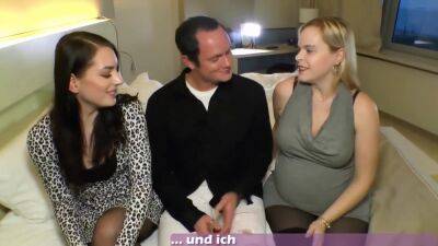 German Threesome With Pregnant Mom And 18yo Amateur Tee - hclips.com - Germany