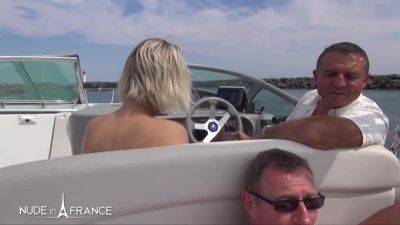 Britney - Boat Day For A Swinger Couple With A Man Banging A Young Stunning Blonde - upornia.com