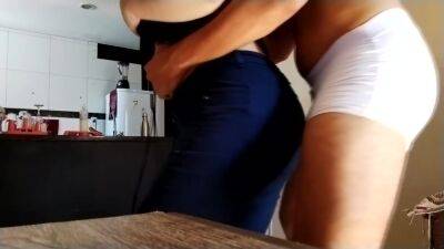 Hot And Steamy Couple Grinds In Tight Jeans - hclips.com