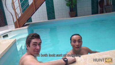 Watch as this amateur couple indulges in a relaxing spa day with a hunter who loves fucking - sexu.com - Czech Republic