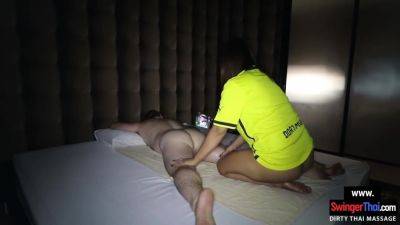 Amateur Bbw Cutie Gives Her White Client A Dirty Thai M - hclips.com - Thailand