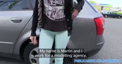 Hot amateur with sex for cash sucks and fucks stranger for a new job - sexu.com