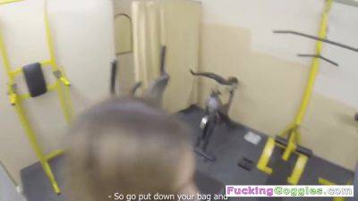 Yes - Amateur Cutie At The Gym Gets Nailed - hclips.com