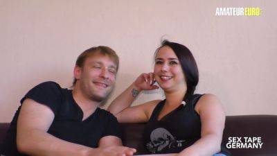 Tattooed German Young Couple Pueppy Xtrem & Mario S. Get Lucky & Take On A Big Cock - Amateur Euro - sexu.com - Germany