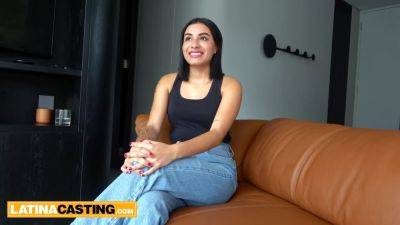Latina Casting - Cute 18yo Amateur Jizzed By Gringo In Job Interview - hotmovs.com